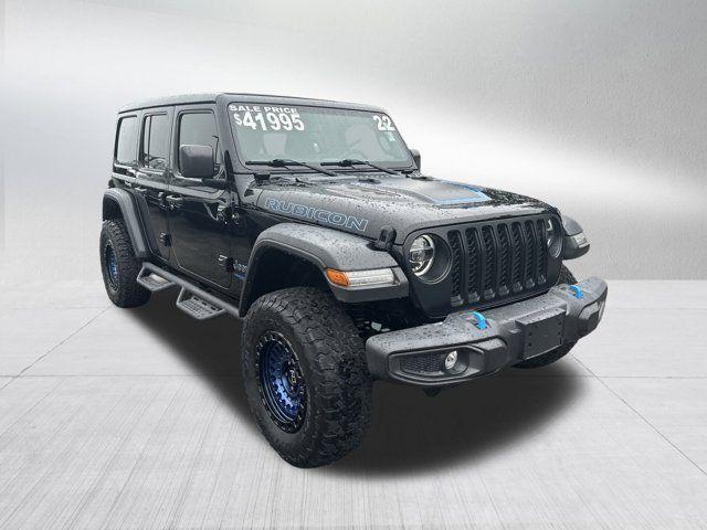 used 2022 Jeep Wrangler Unlimited 4xe car, priced at $38,791