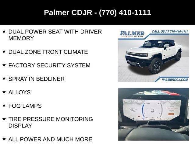 used 2022 GMC HUMMER EV car, priced at $76,991