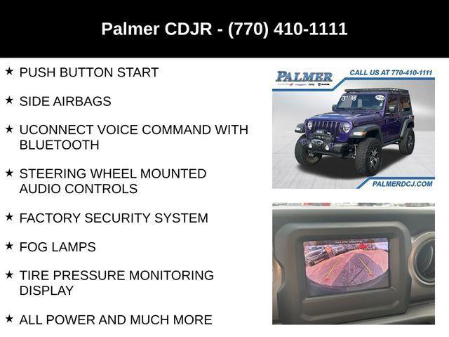 used 2023 Jeep Wrangler car, priced at $32,991