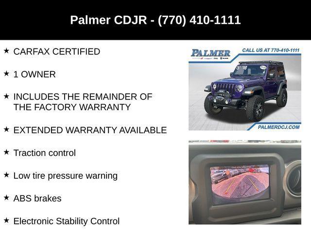 used 2023 Jeep Wrangler car, priced at $32,991