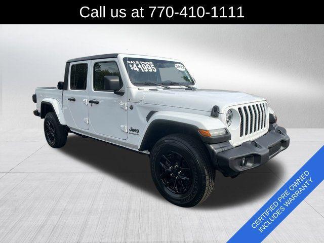 used 2022 Jeep Gladiator car, priced at $38,491