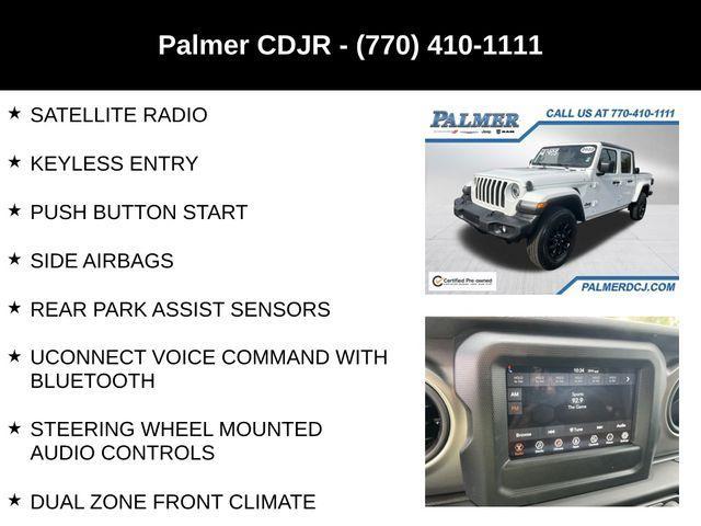 used 2022 Jeep Gladiator car, priced at $38,491