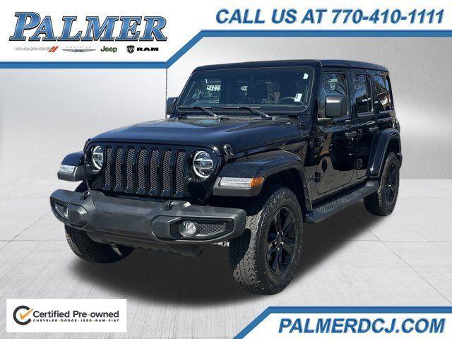 used 2021 Jeep Wrangler Unlimited car, priced at $36,991