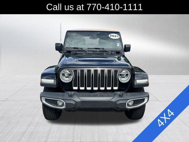 used 2021 Jeep Wrangler Unlimited car, priced at $35,991