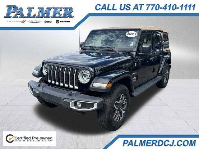 used 2021 Jeep Wrangler Unlimited car, priced at $35,991