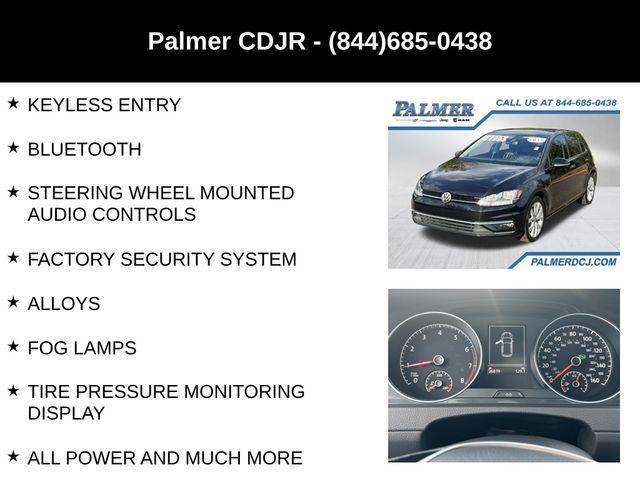 used 2019 Volkswagen Golf car, priced at $16,991