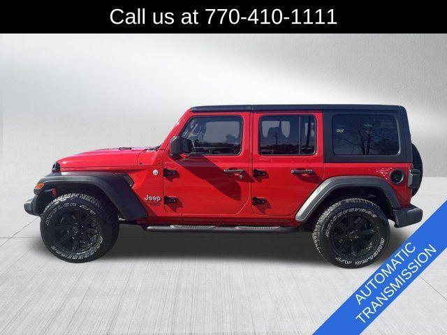 used 2018 Jeep Wrangler Unlimited car, priced at $22,991