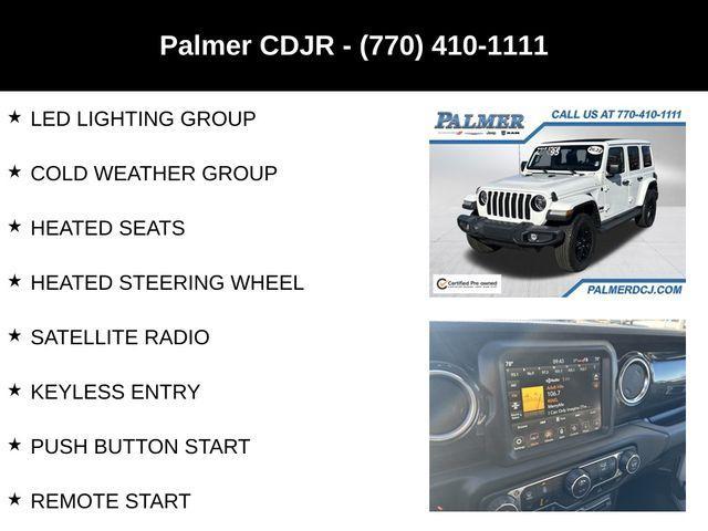 used 2022 Jeep Wrangler Unlimited car, priced at $42,991