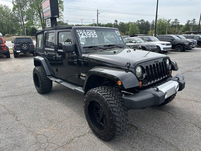 used 2013 Jeep Wrangler Unlimited car, priced at $20,991