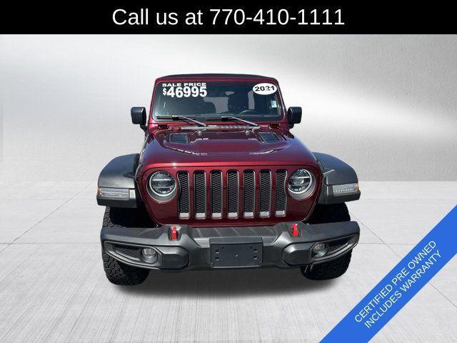 used 2021 Jeep Wrangler Unlimited car, priced at $38,491