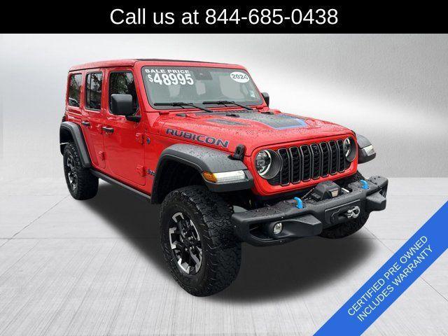 used 2024 Jeep Wrangler 4xe car, priced at $45,991