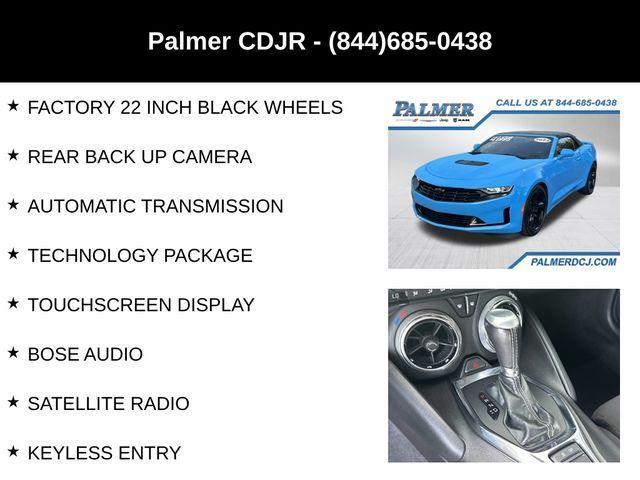used 2022 Chevrolet Camaro car, priced at $38,991
