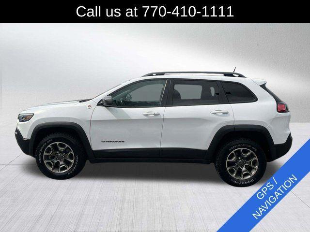 used 2021 Jeep Cherokee car, priced at $25,991