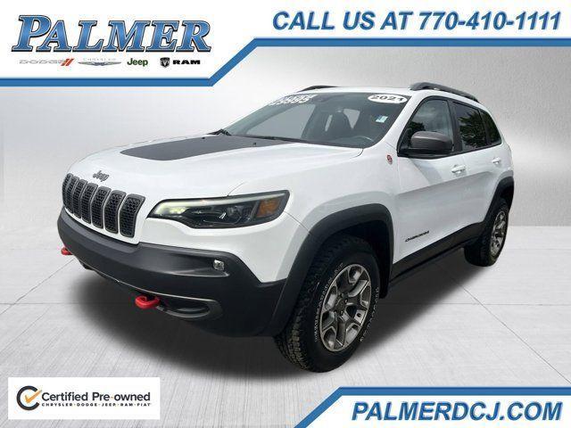 used 2021 Jeep Cherokee car, priced at $25,991