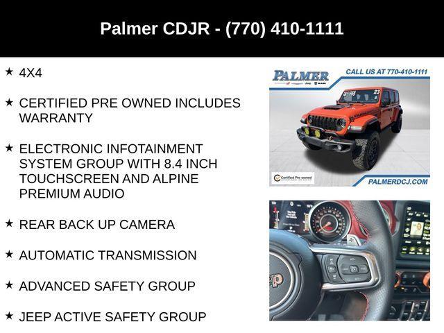 used 2023 Jeep Wrangler car, priced at $79,991