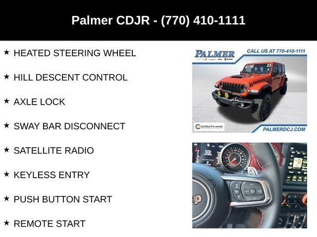 used 2023 Jeep Wrangler car, priced at $79,991