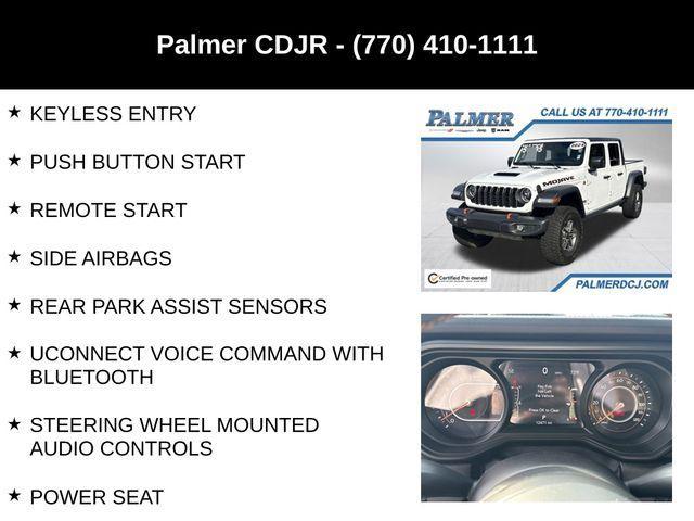 used 2024 Jeep Gladiator car, priced at $49,491