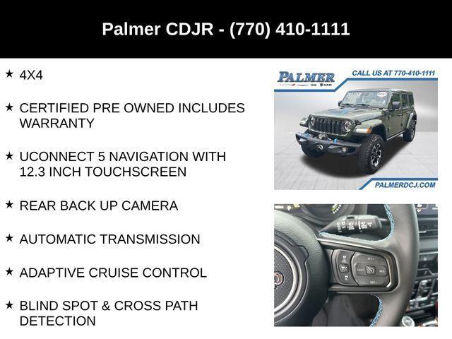 used 2024 Jeep Wrangler 4xe car, priced at $49,991