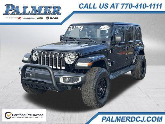 used 2020 Jeep Wrangler Unlimited car, priced at $30,991