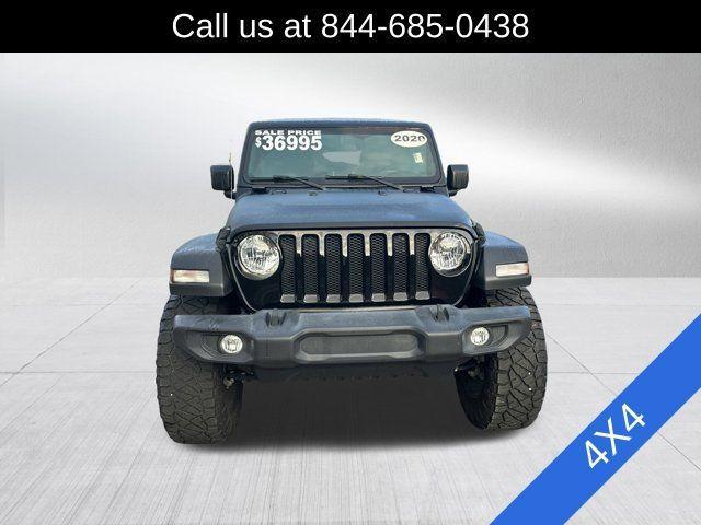 used 2020 Jeep Wrangler Unlimited car, priced at $34,991