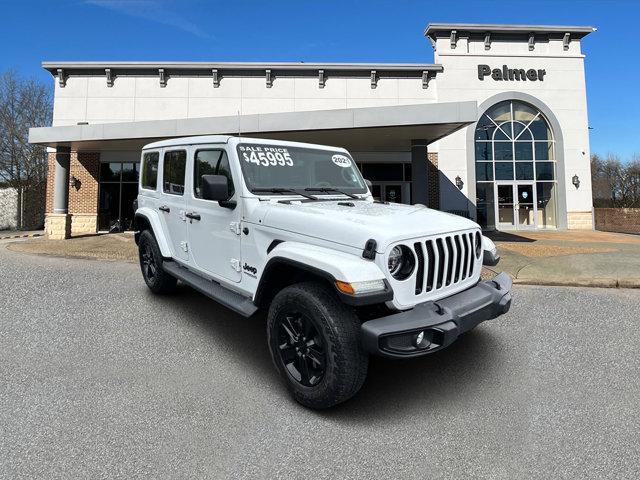 used 2021 Jeep Wrangler Unlimited car, priced at $40,491