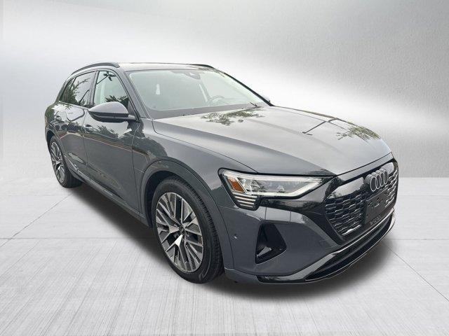 used 2024 Audi Q8 e-tron car, priced at $56,991