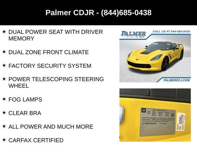 used 2014 Chevrolet Corvette Stingray car, priced at $38,991