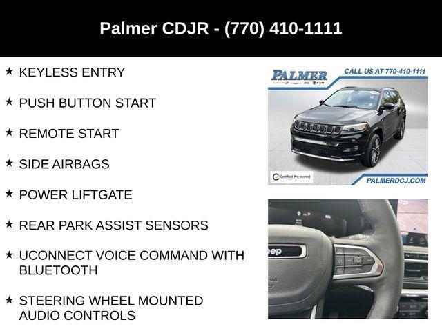 used 2023 Jeep Compass car, priced at $27,491