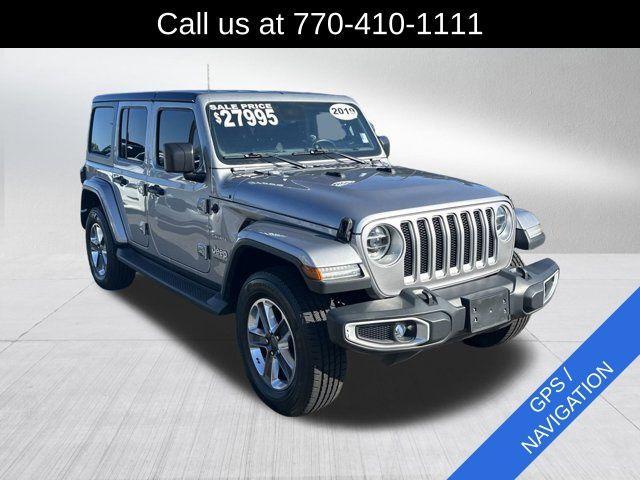 used 2019 Jeep Wrangler Unlimited car, priced at $25,991