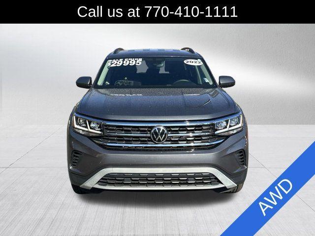 used 2022 Volkswagen Atlas car, priced at $26,991