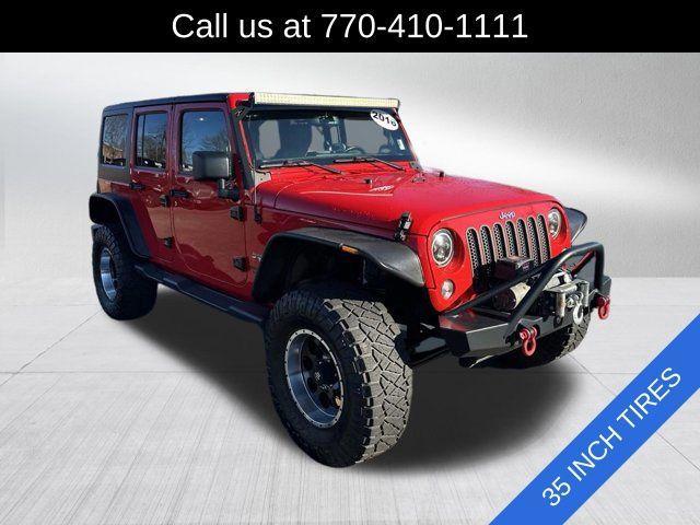 used 2016 Jeep Wrangler Unlimited car, priced at $22,991