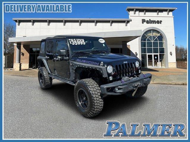 used 2017 Jeep Wrangler Unlimited car, priced at $30,991