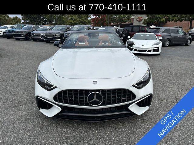 used 2022 Mercedes-Benz AMG SL 55 car, priced at $99,991