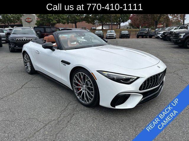 used 2022 Mercedes-Benz AMG SL 55 car, priced at $99,991