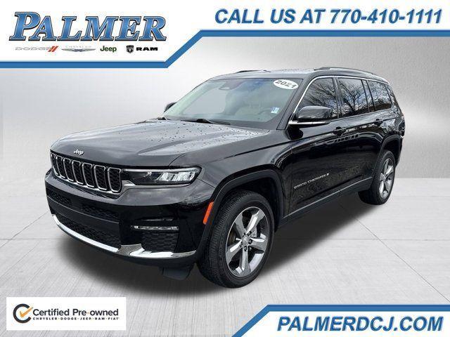 used 2021 Jeep Grand Cherokee L car, priced at $30,991