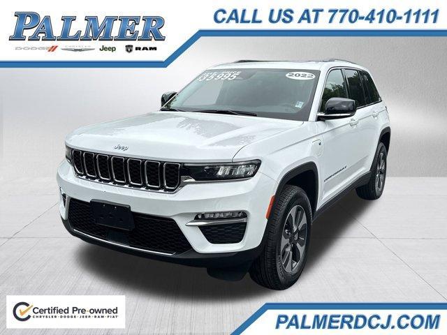 used 2022 Jeep Grand Cherokee 4xe car, priced at $33,491