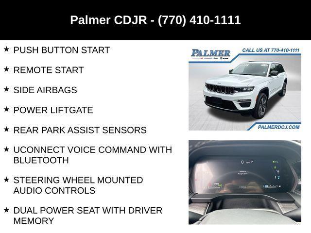 used 2022 Jeep Grand Cherokee 4xe car, priced at $33,991