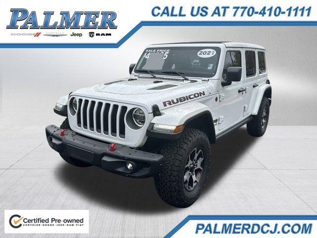 used 2021 Jeep Wrangler Unlimited car, priced at $38,491