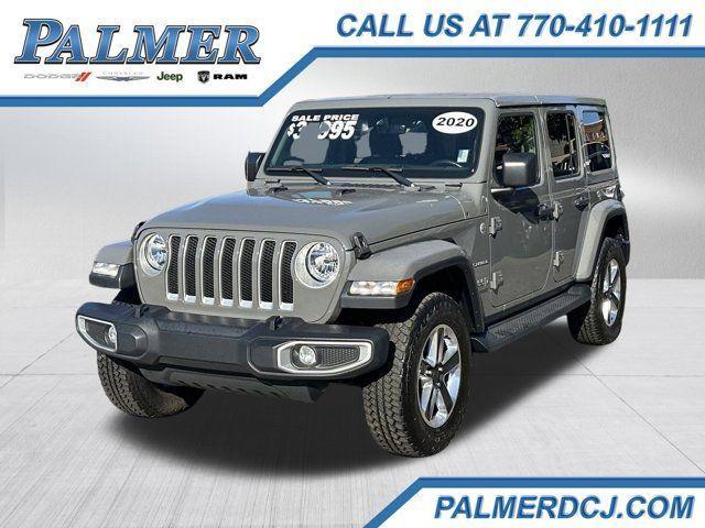 used 2020 Jeep Wrangler Unlimited car, priced at $35,491