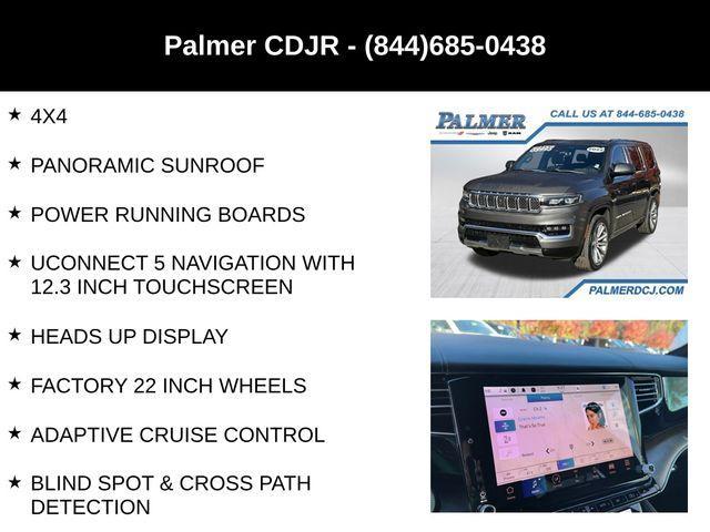used 2022 Jeep Grand Wagoneer car, priced at $57,991