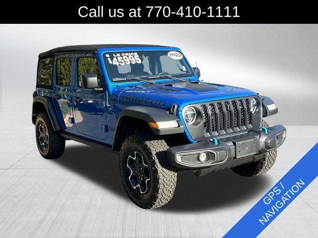 used 2022 Jeep Wrangler Unlimited 4xe car, priced at $40,991