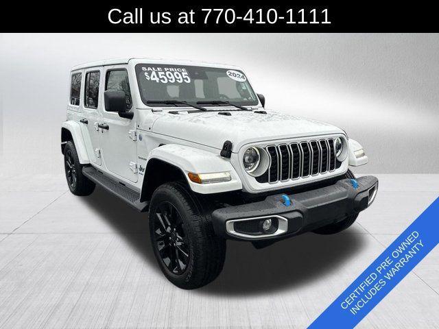 used 2024 Jeep Wrangler 4xe car, priced at $38,991