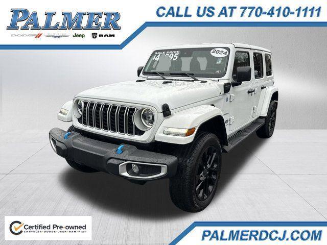 used 2024 Jeep Wrangler 4xe car, priced at $38,991