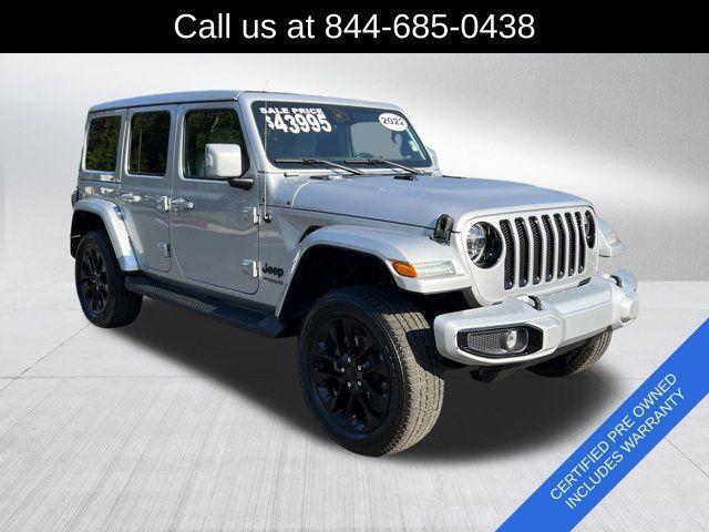 used 2022 Jeep Wrangler Unlimited car, priced at $41,491