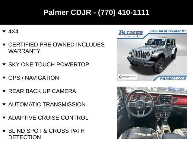 used 2022 Jeep Wrangler Unlimited car, priced at $41,991