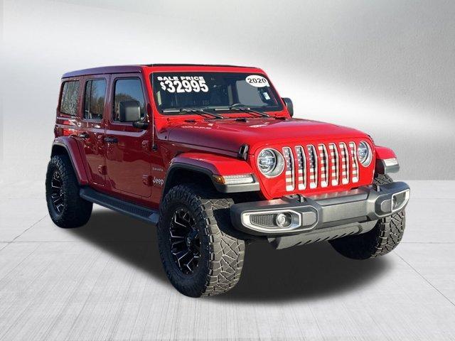 used 2020 Jeep Wrangler Unlimited car, priced at $29,991