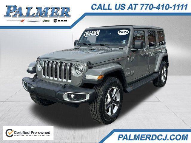 used 2020 Jeep Wrangler Unlimited car, priced at $35,491