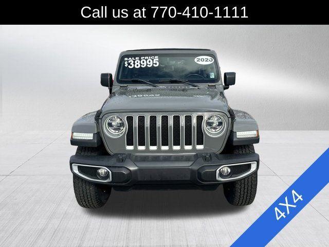 used 2020 Jeep Wrangler Unlimited car, priced at $35,491