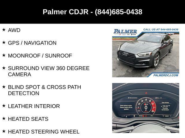 used 2019 Audi S5 car, priced at $35,991