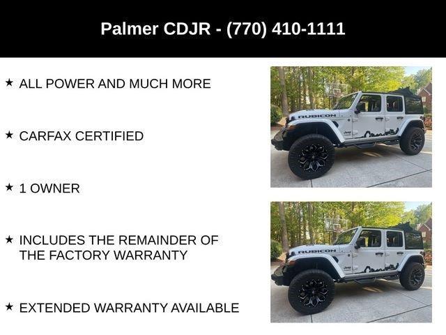 used 2021 Jeep Wrangler Unlimited car, priced at $69,991
